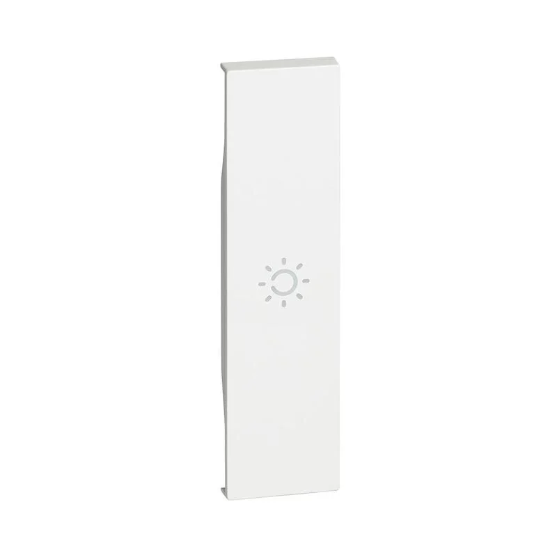 Face plate with symbol lamp 1M White - bticino Living Now KW01A
