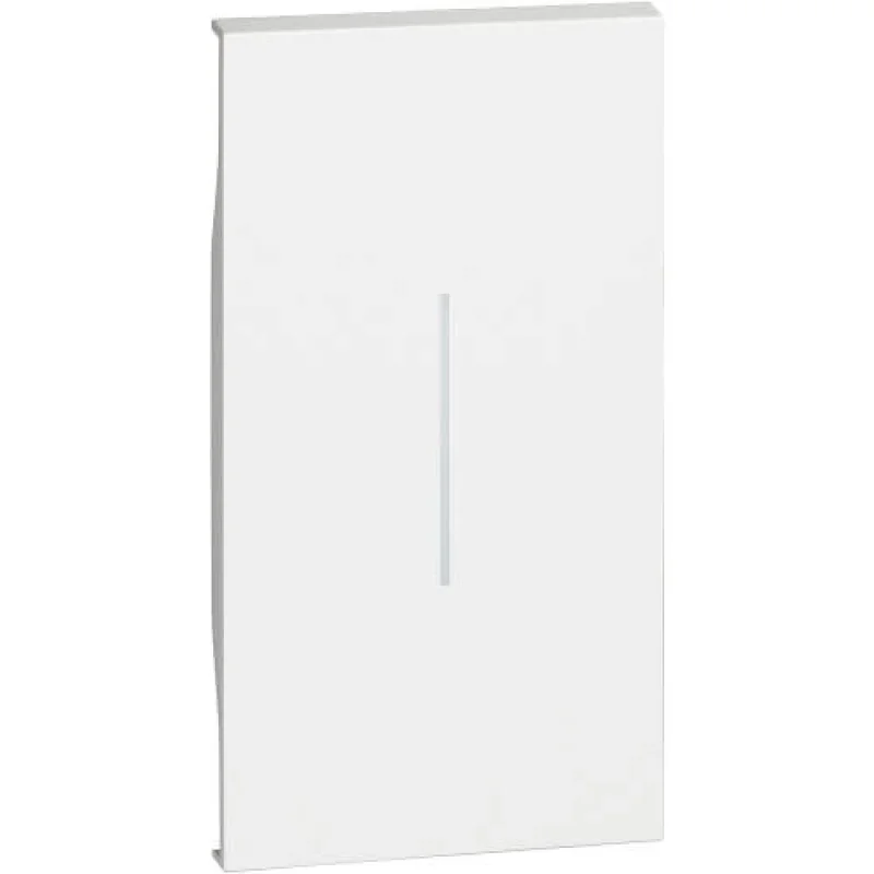 Face plate without symbol 2M White - bticino Living Now KW01M2