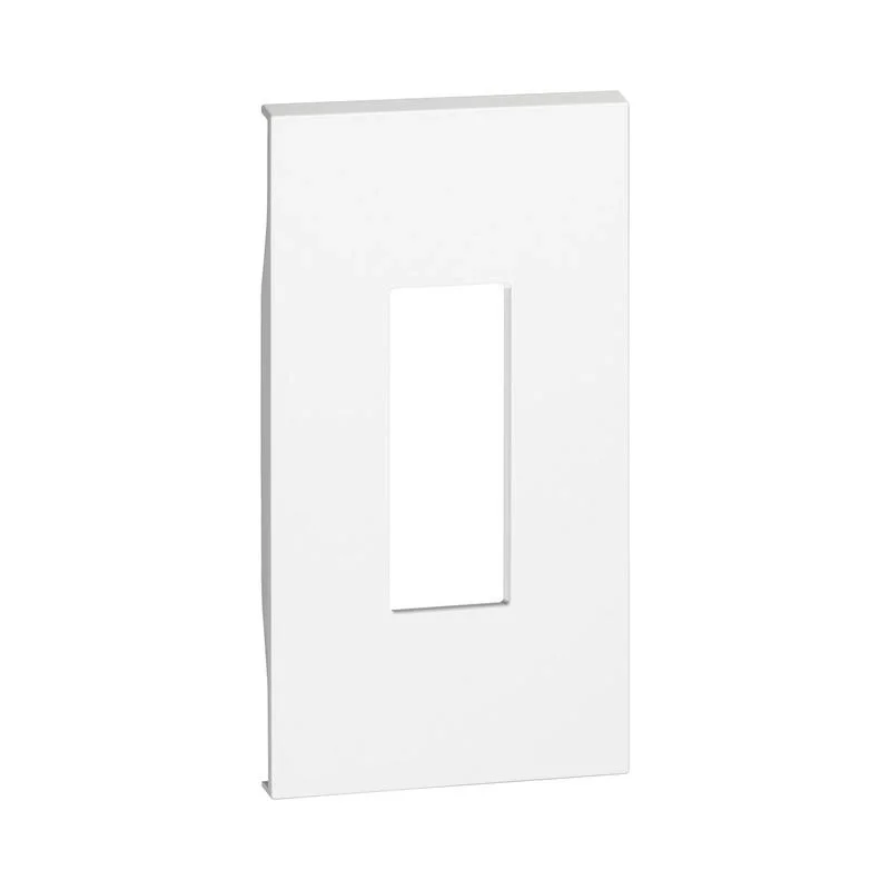 bticino Face plate for socket Italian standard and switch for water heater 2M White - bticino Living Now KW02M2