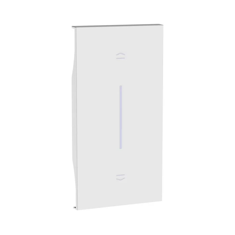 Face plate for push button shutters K4037N 2M White - bticino Living Now KW05M2