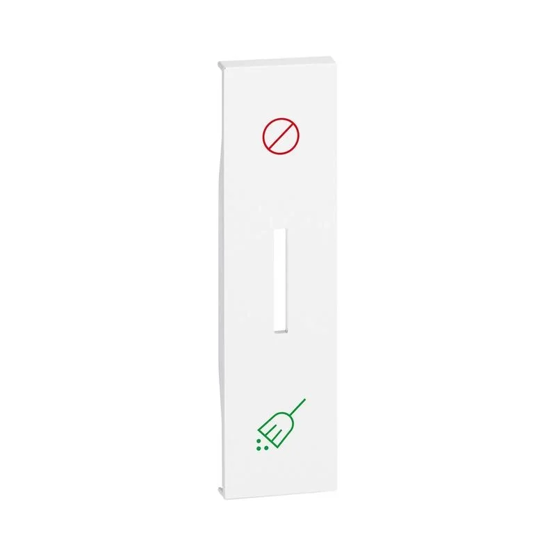 bticino Face plate for push button Do not disturb/clean the room 1M White - bticino Living Now KW06H