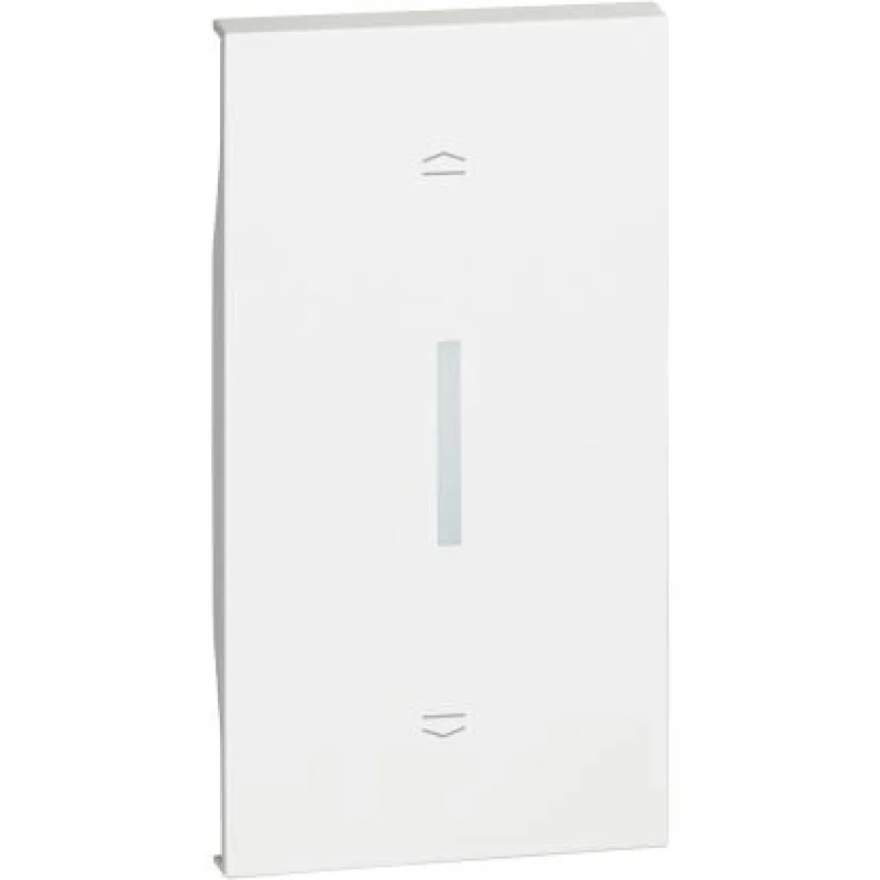 bticino Face plate for switch for control. of shutters 2M White - bticino Living Now KW06M2
