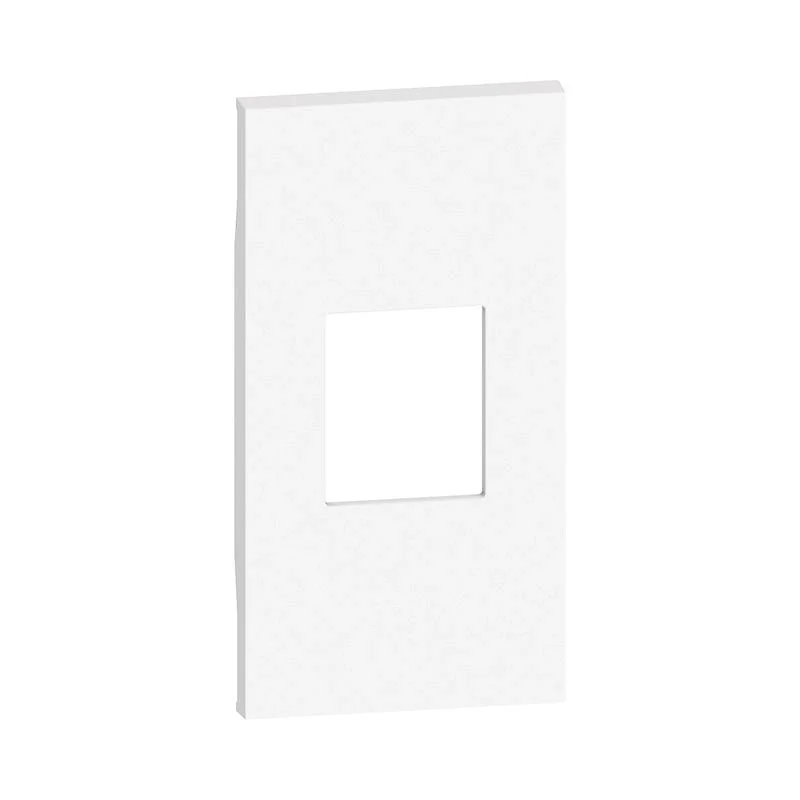 bticino Face plate for connector for fibre optic K4268SCA 2M White - bticino Living Now KW13M2