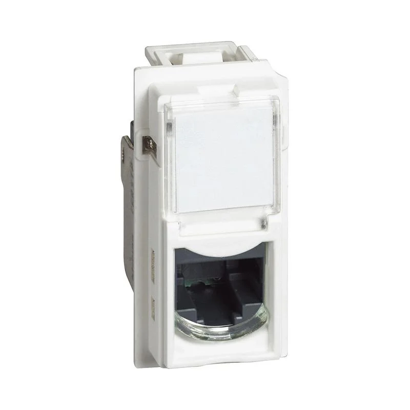 bticino Компютърна розетка 1xRJ45 cat.6 FTP toolless IDC 1M Крем - bticino Living Now KW4279C6F
