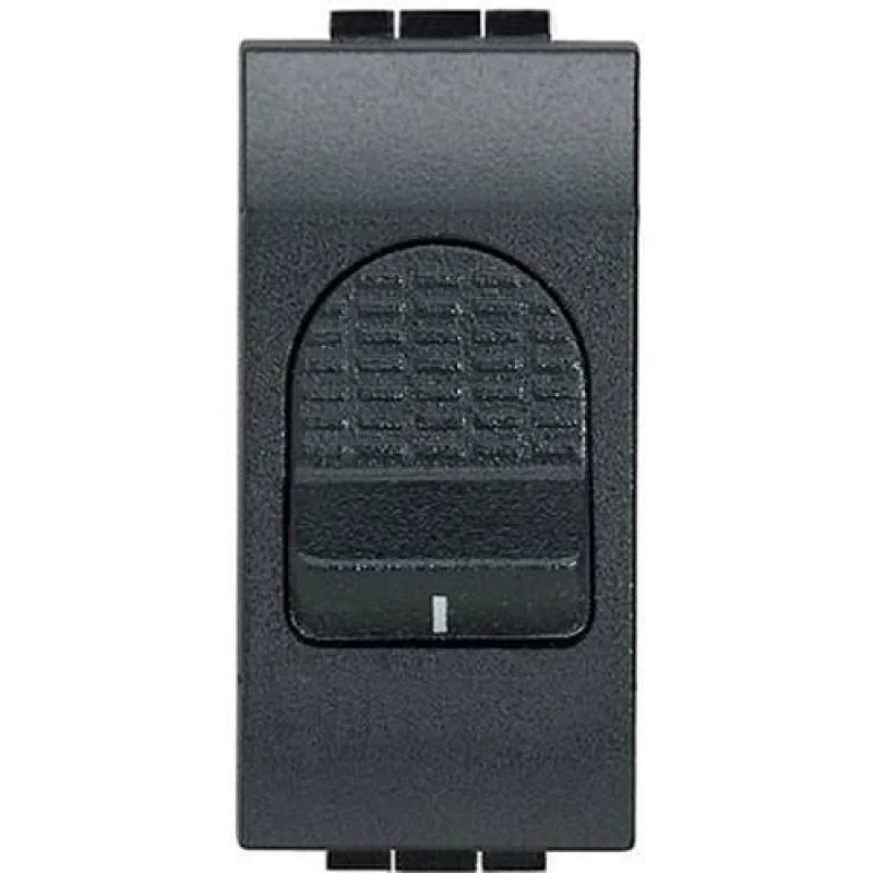 Ключ двуполюсен 32A 1М Антрацит - bticino Livinglight L4011