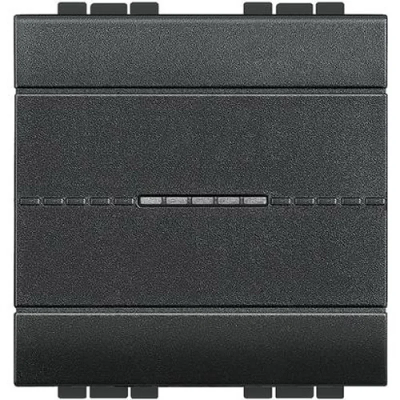 Intermediate switch axial 2M Anthracite - bticino Livinglight L4054M2