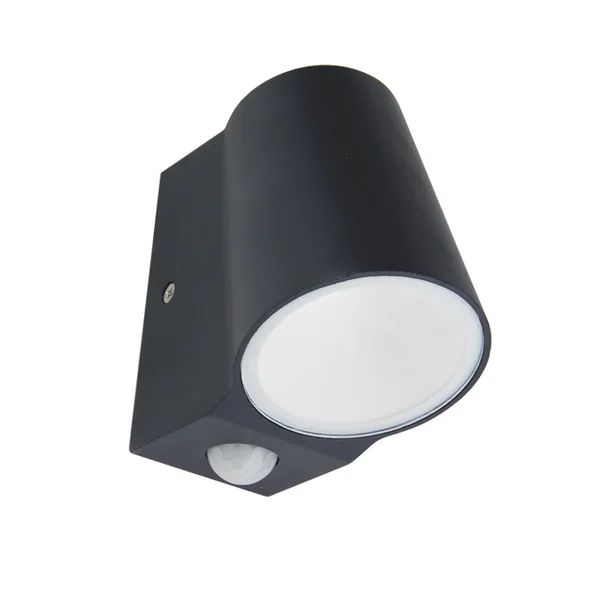 Simore LG0509GPIR – ACA sensor, 6 W, 3000K, 230V AC, IP54, grey