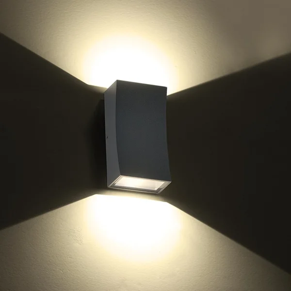 Decorative Outdoor Lighting Fer LG1042G – ACA decorative outdoor luminaire, 6 W, 3000K, 230V AC, IP65, grey
