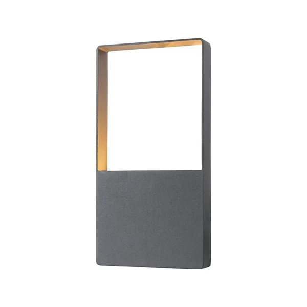 Agira LG2361G – ACA декоративно външно тяло, 4 W, 3000K, 230V AC, IP54, сив