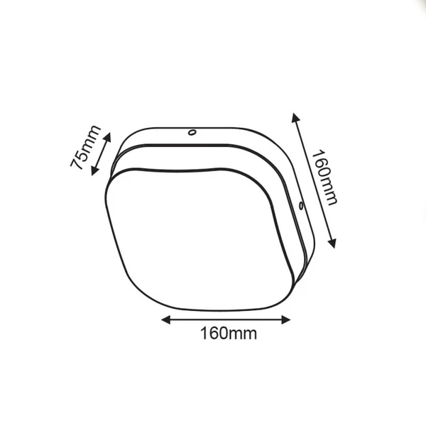 Fabio LG3862G – ACA декоративно външно тяло, 145W, 3000K, 230V AC, IP65, сив
