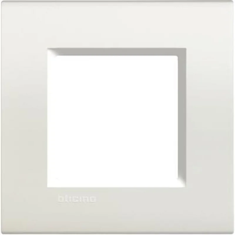 Frame 2M Square White (BI) - bticino Livinglight LNA4802BI