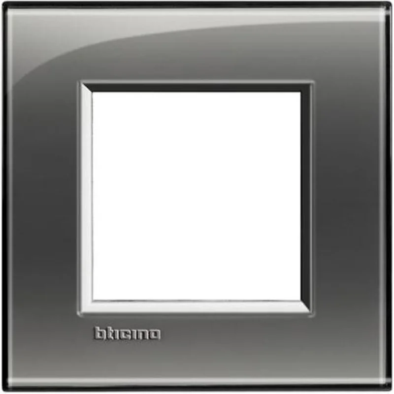 bticino Рамка 2М Square London fog (KF) - bticino Livinglight LNA4802KF