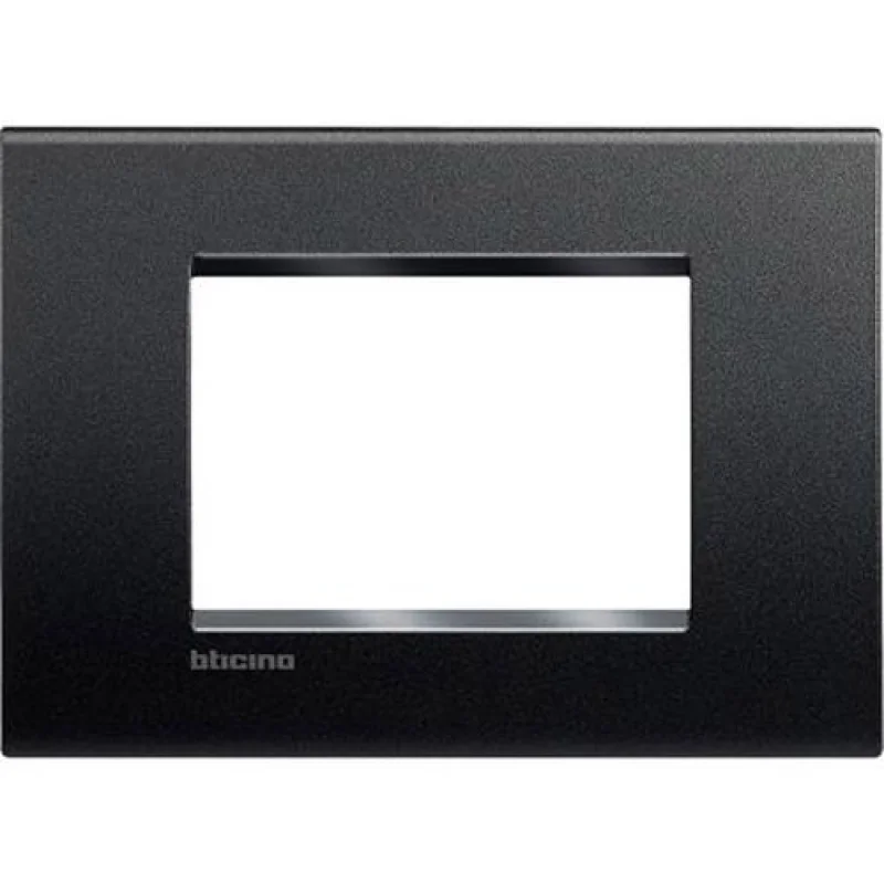 Frame 3M Square Anthracite (AR) - bticino Livinglight LNA4803AR