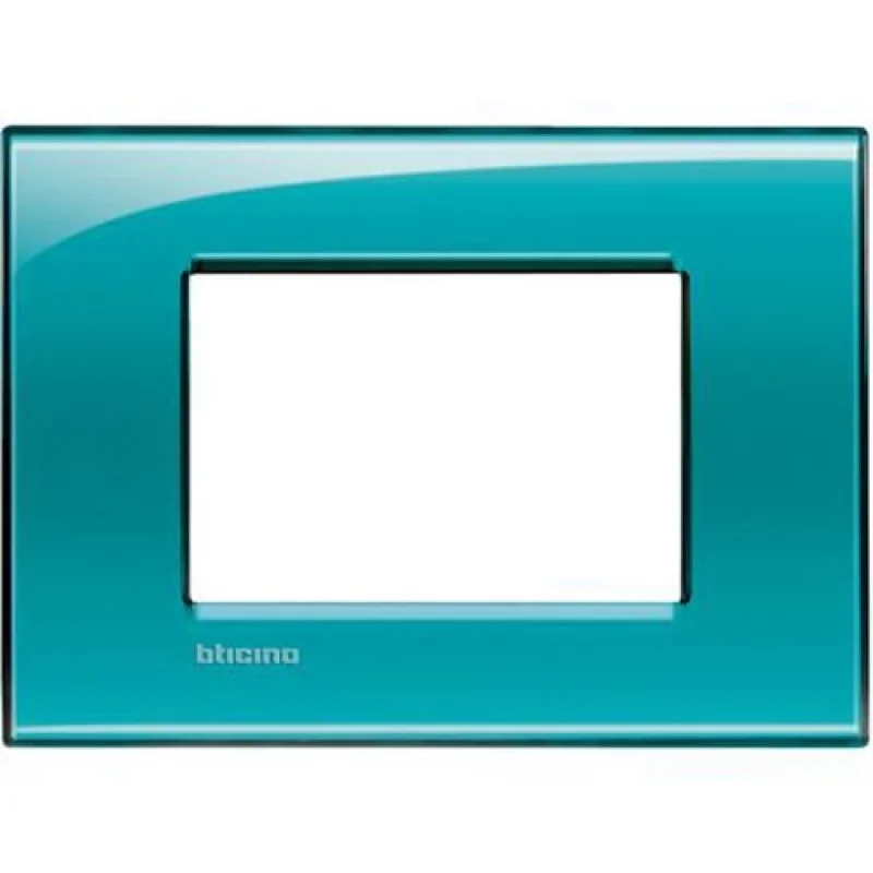 Frame 3M Square Green (VD) - bticino Livinglight LNA4803VD