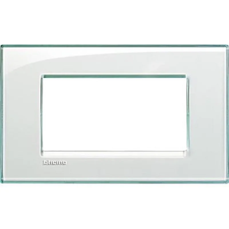 Frame 4M Square Aquamarine (KA) - bticino Livinglight LNA4804KA