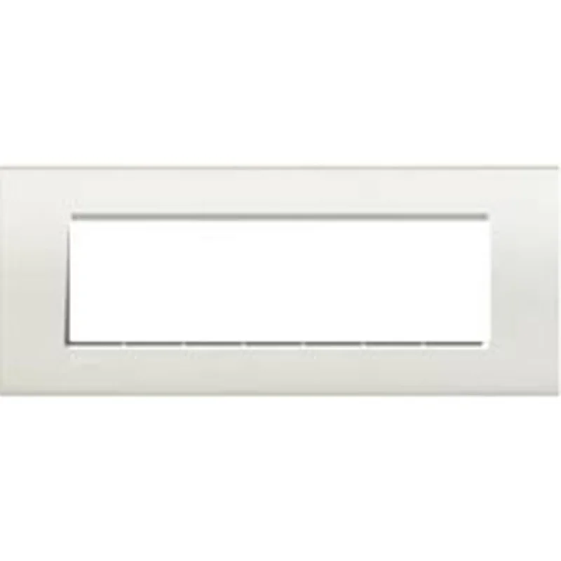 bticino Frame 7M Square White (BI) - bticino Livinglight LNA4807BI