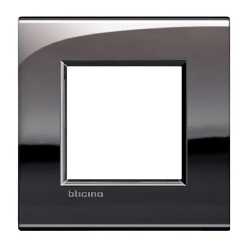 Frame 2M AIR Pewter (PT) - bticino Livinglight AIR LNC4802PT