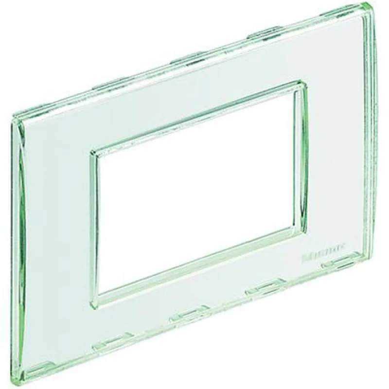 bticino Рамка 3М Square Kristall Trasparente (KR) - bticino Livinglight LND4803KR