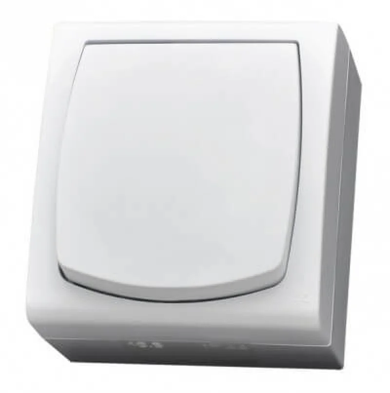 Еднополюсен ключ 10A/250V IP44 - OSPEL Madera LNH-1N/00