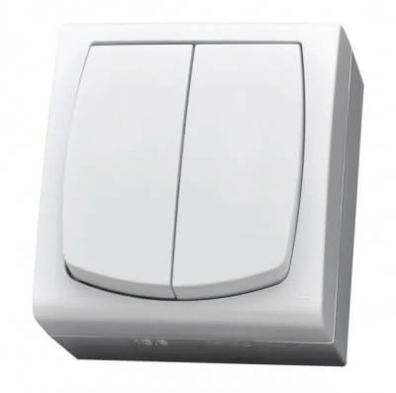 OSPEL Сериен ключ 10A/250V IP44 - OSPEL Madera LNH-2N/00