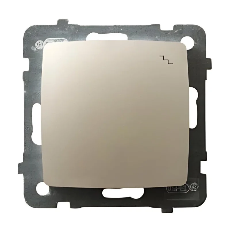 OSPEL Two-way switch 10A Cream pearl - OSPEL Karo LP-3S/m/42