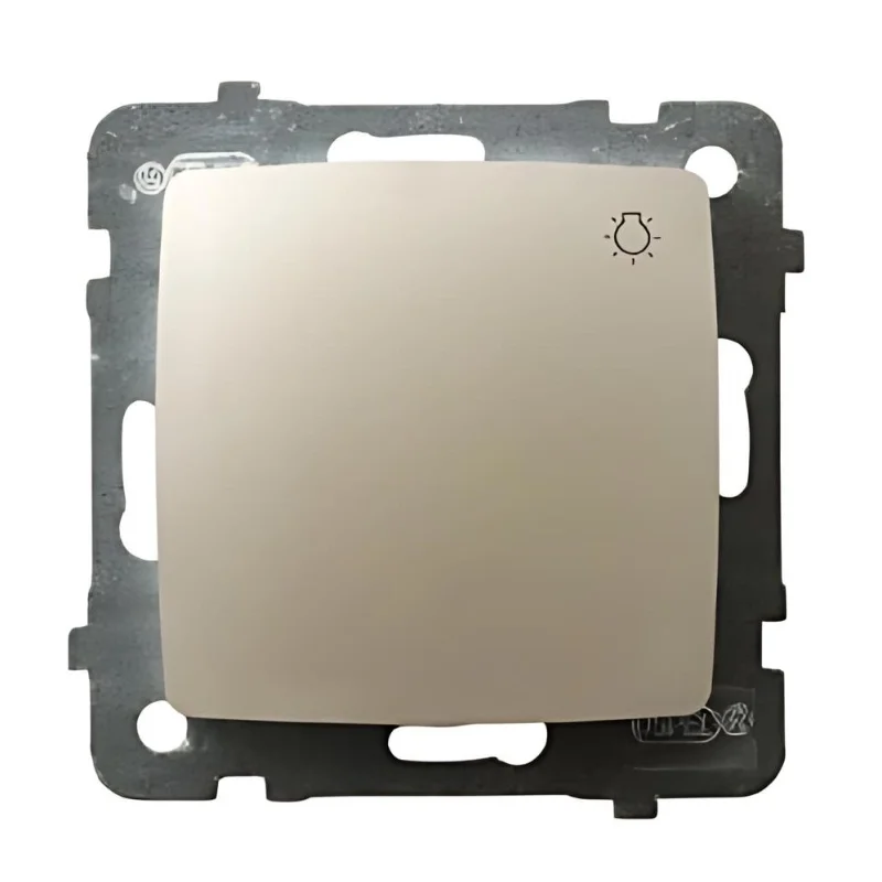 OSPEL Бутон символ Осветление 10А Крем перла - OSPEL Karo LP-5S/m/42