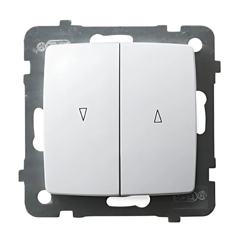 OSPEL Ключ за щори 10А Бял - OSPEL Karo LP-7SB/m/00