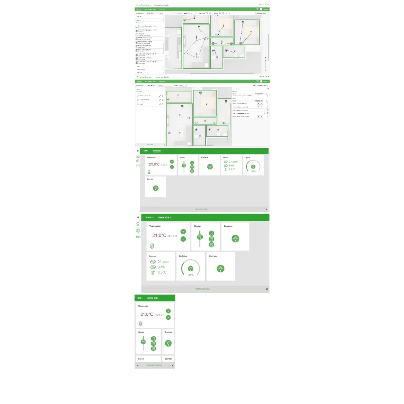 KNX графичен софтуер - eConfigure KNX Lite за 250 KNX устройства - SCHNEIDER ELECTRIC KNX LSS900100