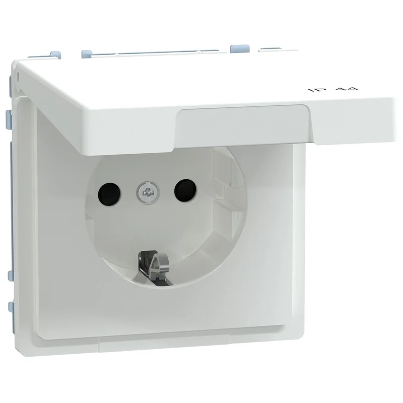 Schneider Electric Контакт шуко механизъм 16A с лицев панел IP44 Лотус System Design - Schneider Electric Merten System Design MEG2314-6035
