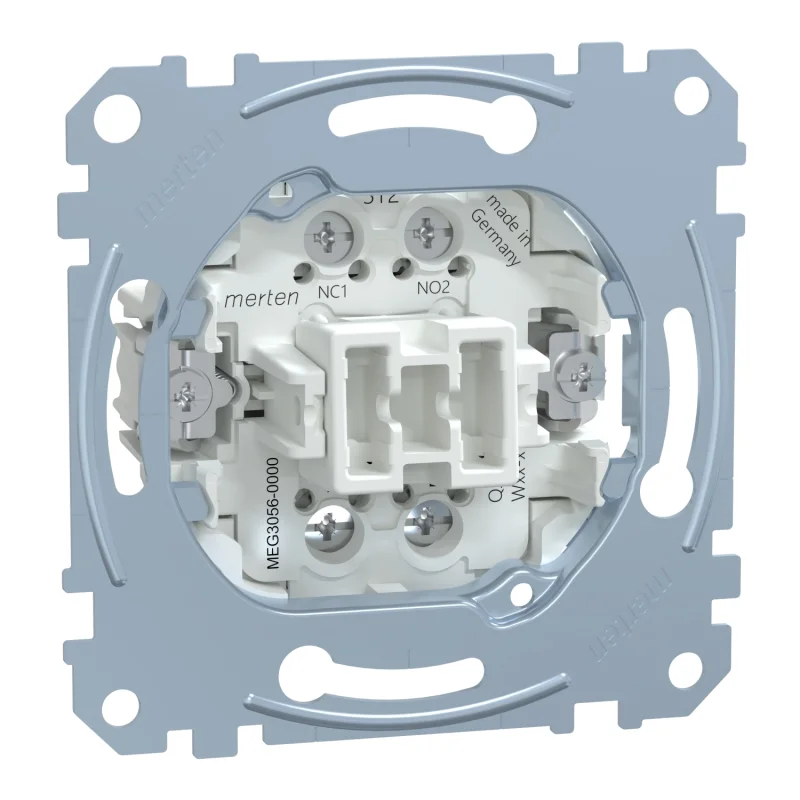 Push button-two-way switch, with neutral terminal, mechanism - SCHNEIDER ELECTRIC Merten MEG3056-0000