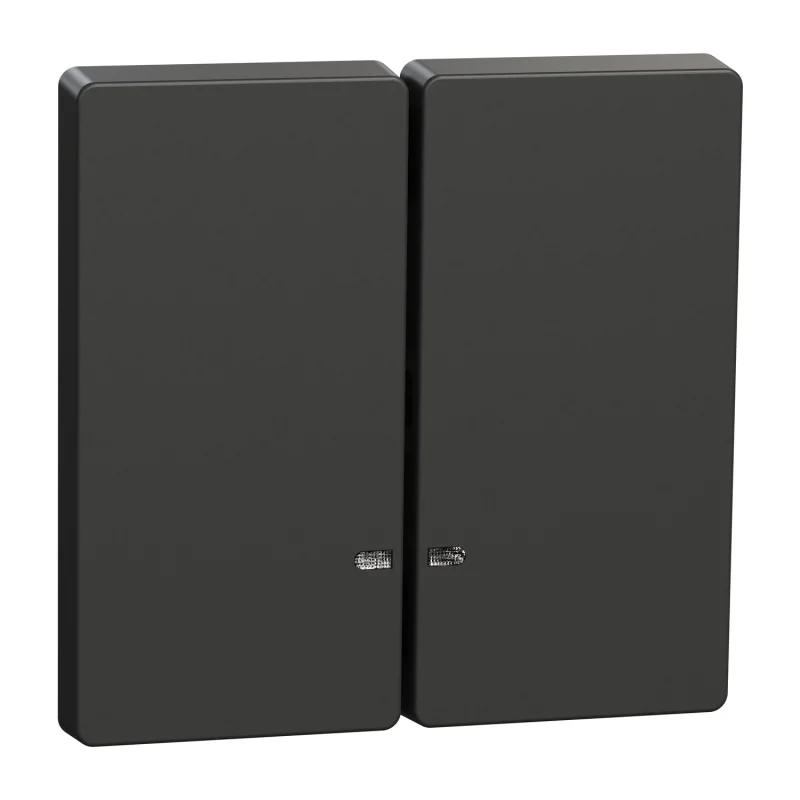 Лицев панел за сериен ключ с индикация Антрацит System Design - SCHNEIDER ELECTRIC Merten System Design MEG3420-6034