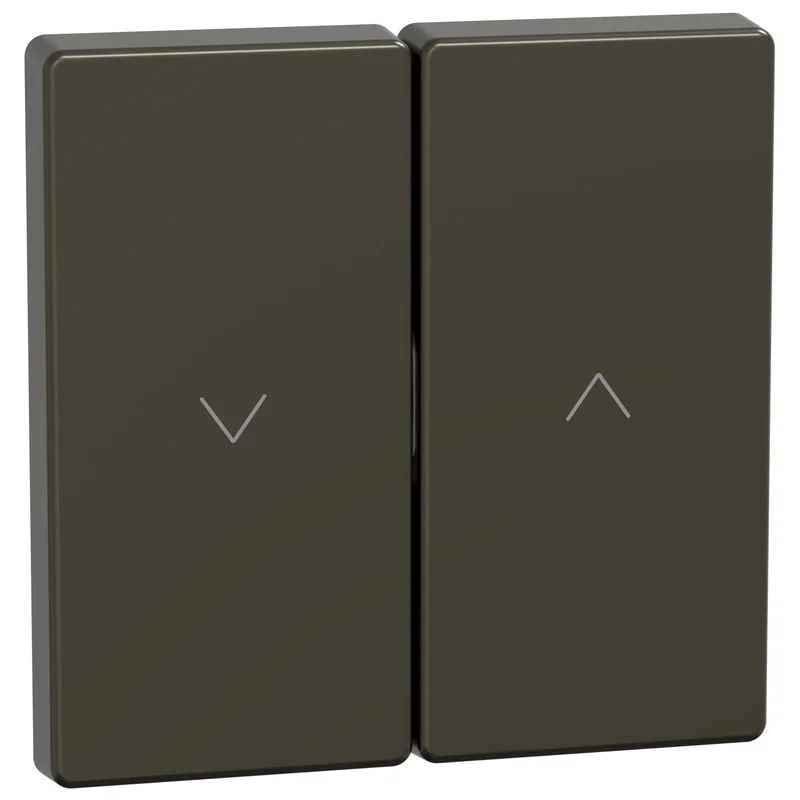 Schneider Electric Face plate for switch/push button for shutters colour Mocha System Design - Schneider Electric Merten System Design MEG3855-6052