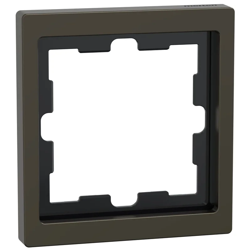 Schneider Electric Декоративна рамка 1x цвят Мока System D-Life Metal - Schneider Electric Merten System Design MEG4010-6552