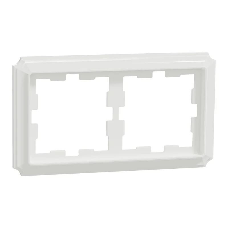 Schneider Electric Декоративна рамка 2x цвят Лотус D-Antique - SCHNEIDER ELECTRIC Merten System M MEG4020-4735