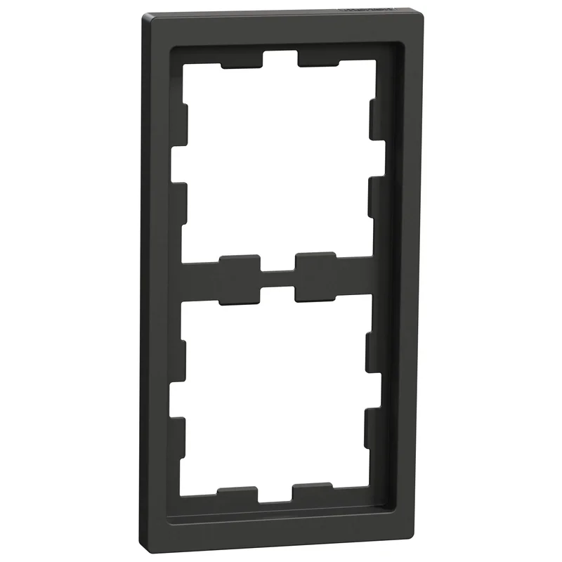Schneider Electric Decorative frame 2x colour Anthracite System D-Life - Schneider Electric Merten System Design MEG4020-6534