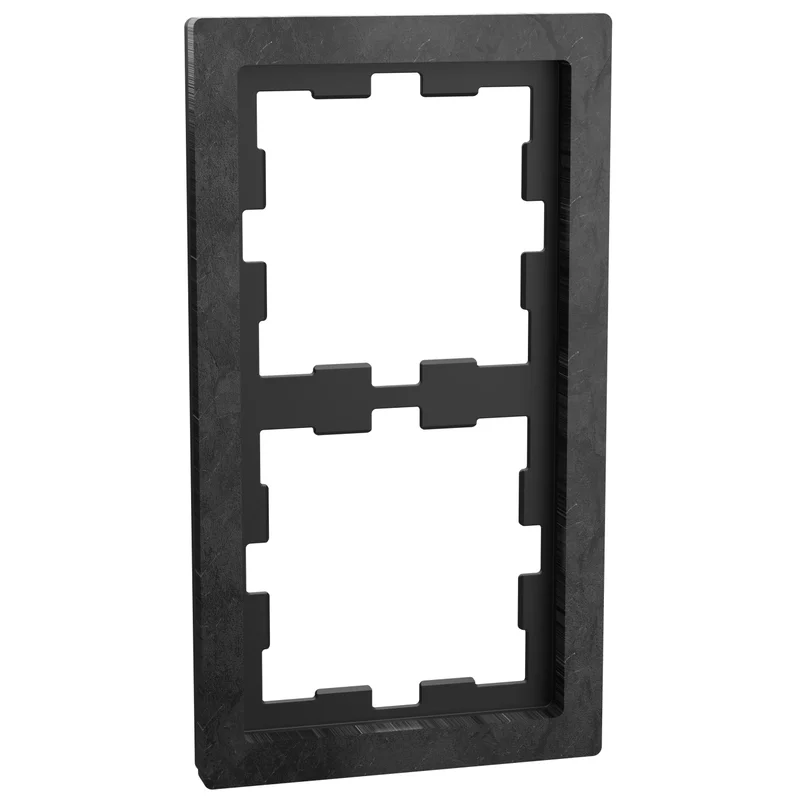 Decorative frame 2x colour Polished stone System D-Life Stone - Schneider Electric Merten System Design MEG4020-6547