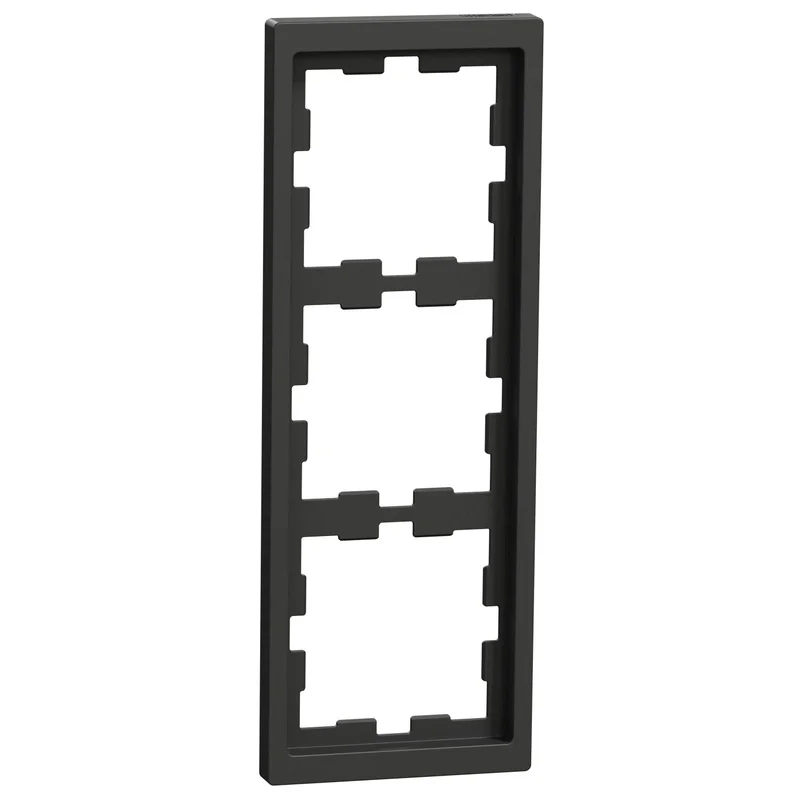 Schneider Electric Decorative frame 3x colour Anthracite System D-Life - Schneider Electric Merten System Design MEG4030-6534