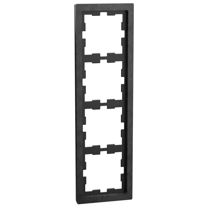 Schneider Electric Декоративна рамка 4x цвят Полиран камък System D-Life Stone - Schneider Electric Merten System Design MEG4040-6547