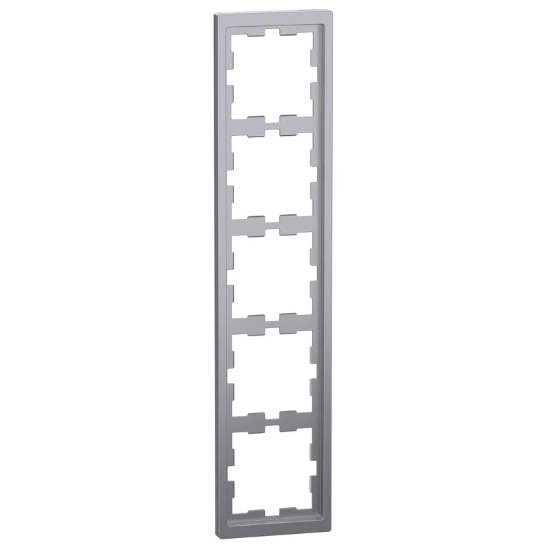 Декоративна рамка 1x цвят Неръждаема стомана System D-Life - Schneider Electric Merten System Design MEG4050-6536