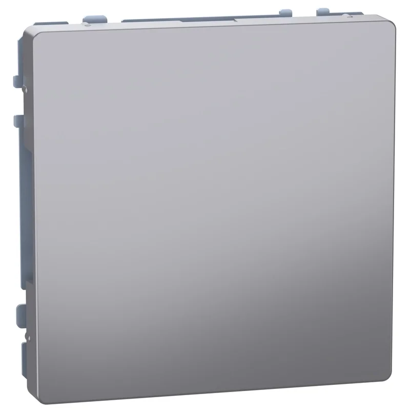 Schneider Electric Blank module with face plate Stainless steel System Design - Schneider Electric Merten System Design MEG4075-6036