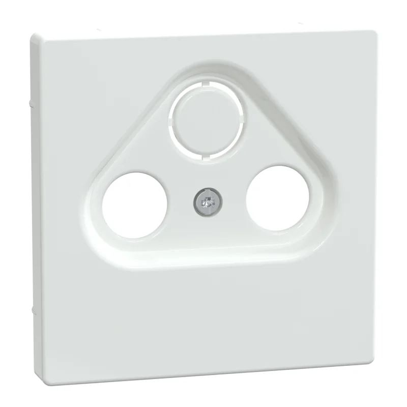 Face plate with 2/3 outlet for aerial Lotus System Design - SCHNEIDER ELECTRIC Merten System Design MEG4123-6035