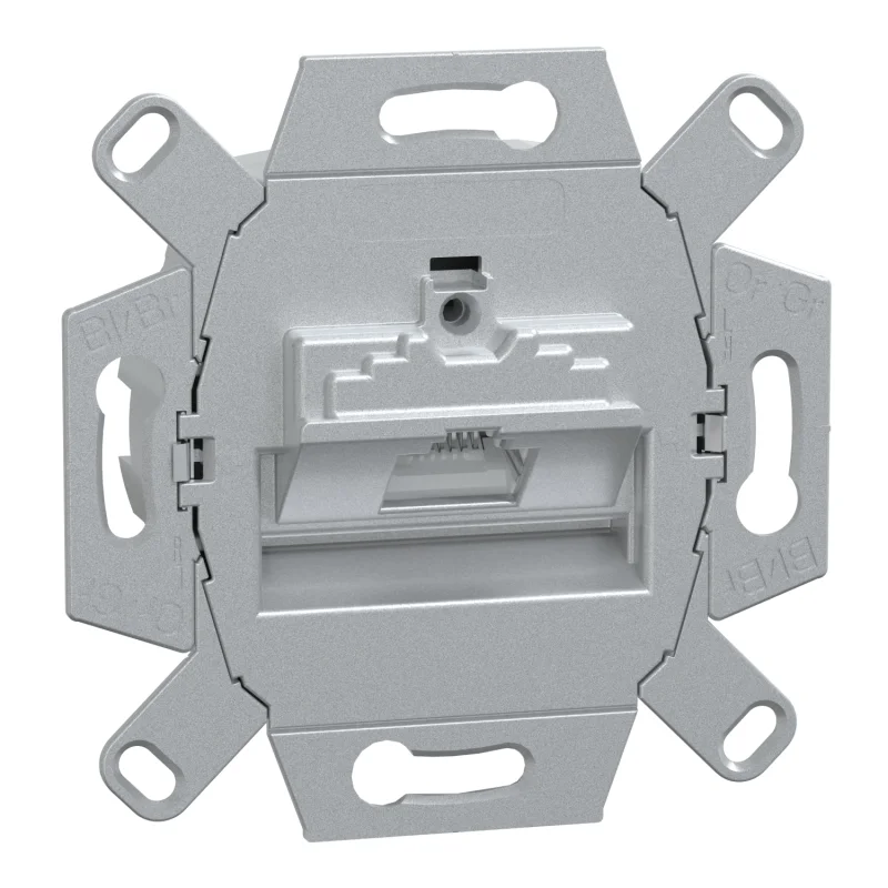 Schneider Electric Компютърна розеткаRJ45 8 Кат. 6A механизъм - SCHNEIDER ELECTRIC Merten MEG4530-0000