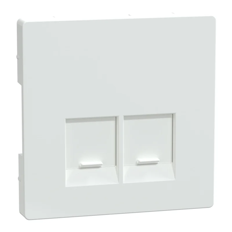 Лицев панел 2 модула за SЕ RJ45-конектор Лотус System Design - SCHNEIDER ELECTRIC Merten System Design MEG4572-6035
