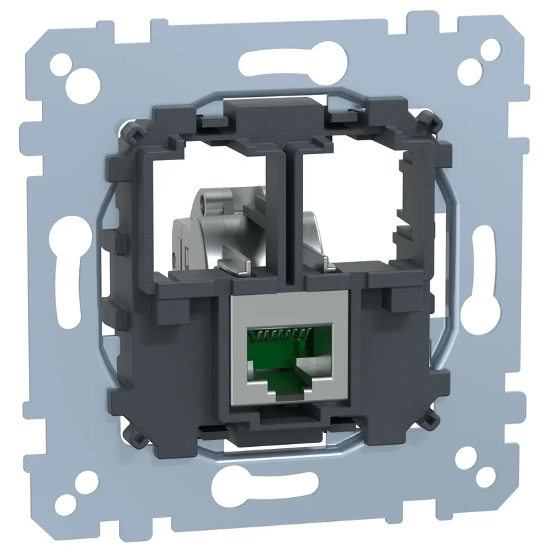Schneider Electric Компютърна розетка RJ45 кат.6a STP механизъм - Schneider Electric Merten MEG4576-0021