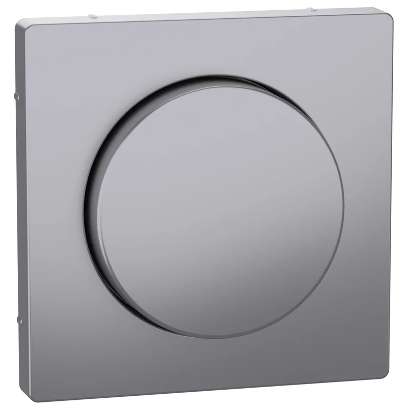 Schneider Electric Face plate for rotary dimmer colour Stainless steel System Design - Schneider Electric Merten System Design MEG5250-6036