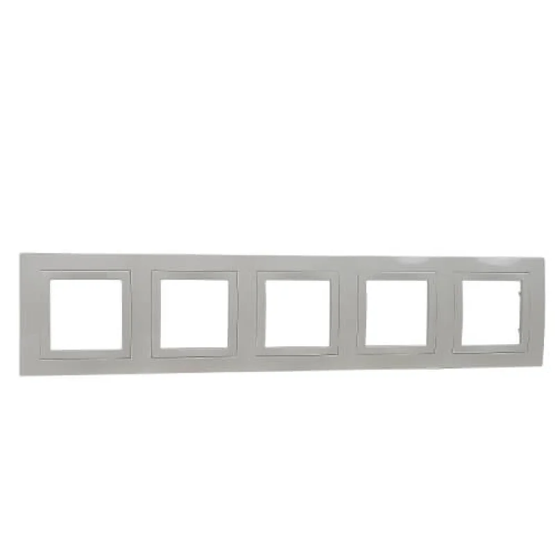 Frame 5x Ivory - SCHNEIDER ELECTRIC Unica Basic MGU2.010.25