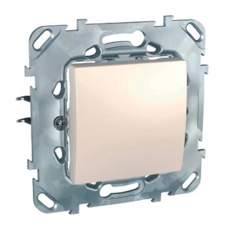 Push button Ivory two-module - SCHNEIDER ELECTRIC Unica Basic MGU50.206.25Z