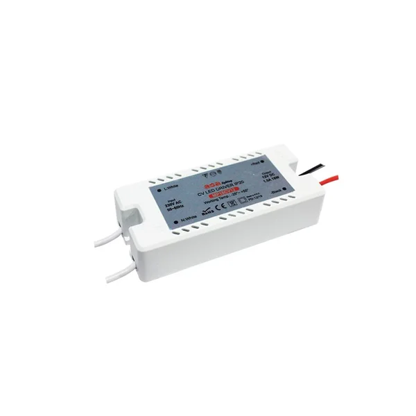 Драйвери 12V MP18CV12 – ACA драйвер, 18 W, 230V AC, IP20, бял