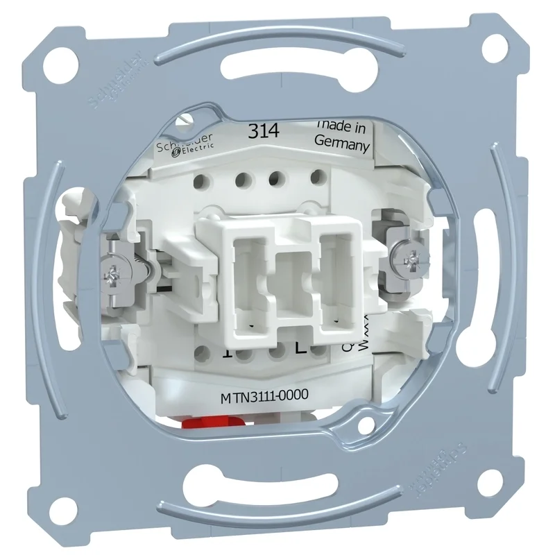 Еднополюсен ключ механизъм 10A - Schneider Electric Merten MTN3111-0000