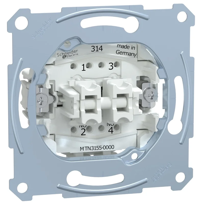 Schneider Electric Double push button mechanism 10A - Schneider Electric Merten MTN3155-0000